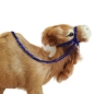 Preview: Kamel 2-höckrig 37 cm hoch - mit Sattel, Satteldecke und Trense